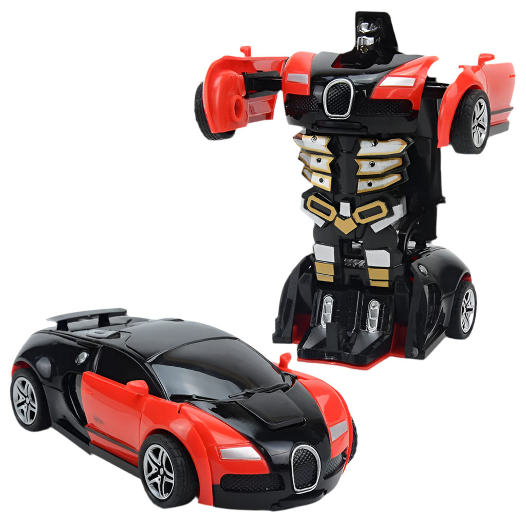 Automatic One-key Deformation Car Toys
