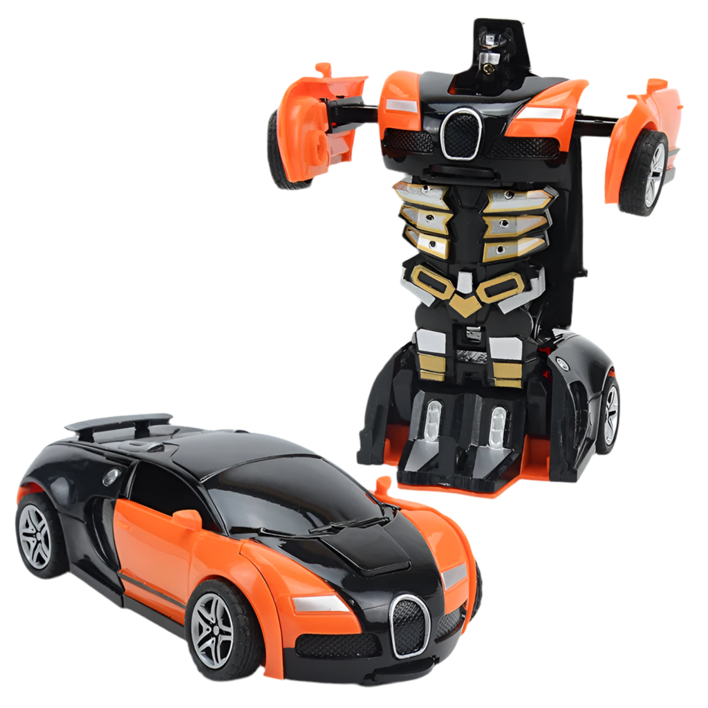 Automatic One-key Deformation Car Toys