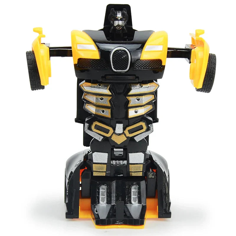 Automatic One-key Deformation Car Toys